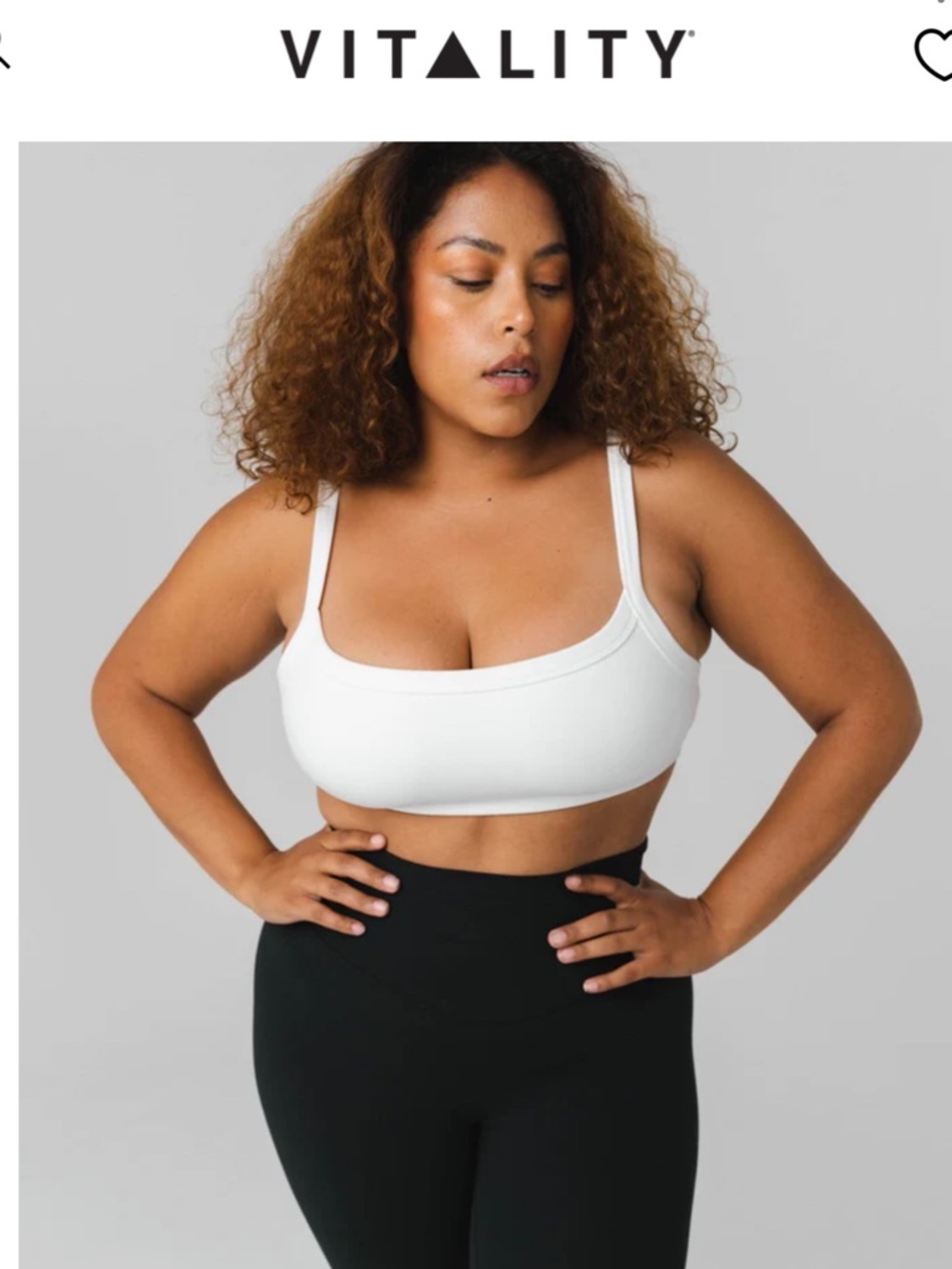 Cloud II™ Square Bra - Snow